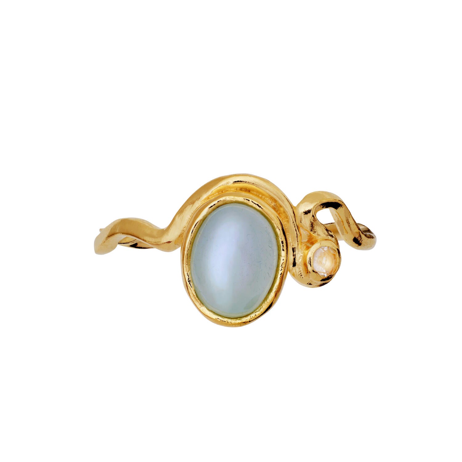 Lorelei ring - forgyldt